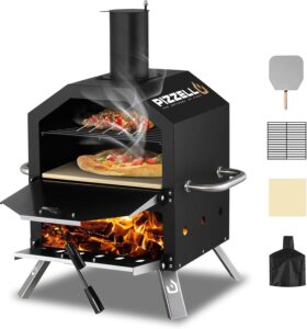 8. PIZZELLO Wood-Fired Pizza Oven