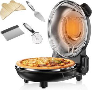 9. Tixixc Electric Pizza Oven