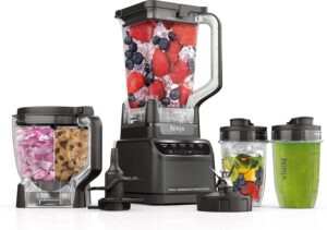 2. Ninja BR601AMZ Blender and Food Processor Combo