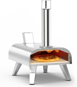 5. BIG HORN OUTDOORS Woodfire Pizza Oven