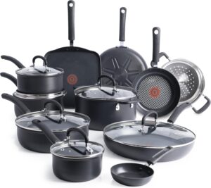 3. T-Fal Ultimate Hard Anodized Nonstick Cookware Set
