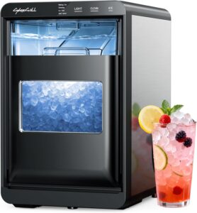 10. CyberChill Countertop Nugget Ice Maker